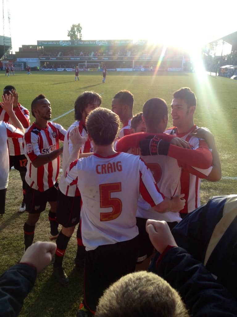 Bees show metal to flatten Iron – Bees 1 Scunny 0