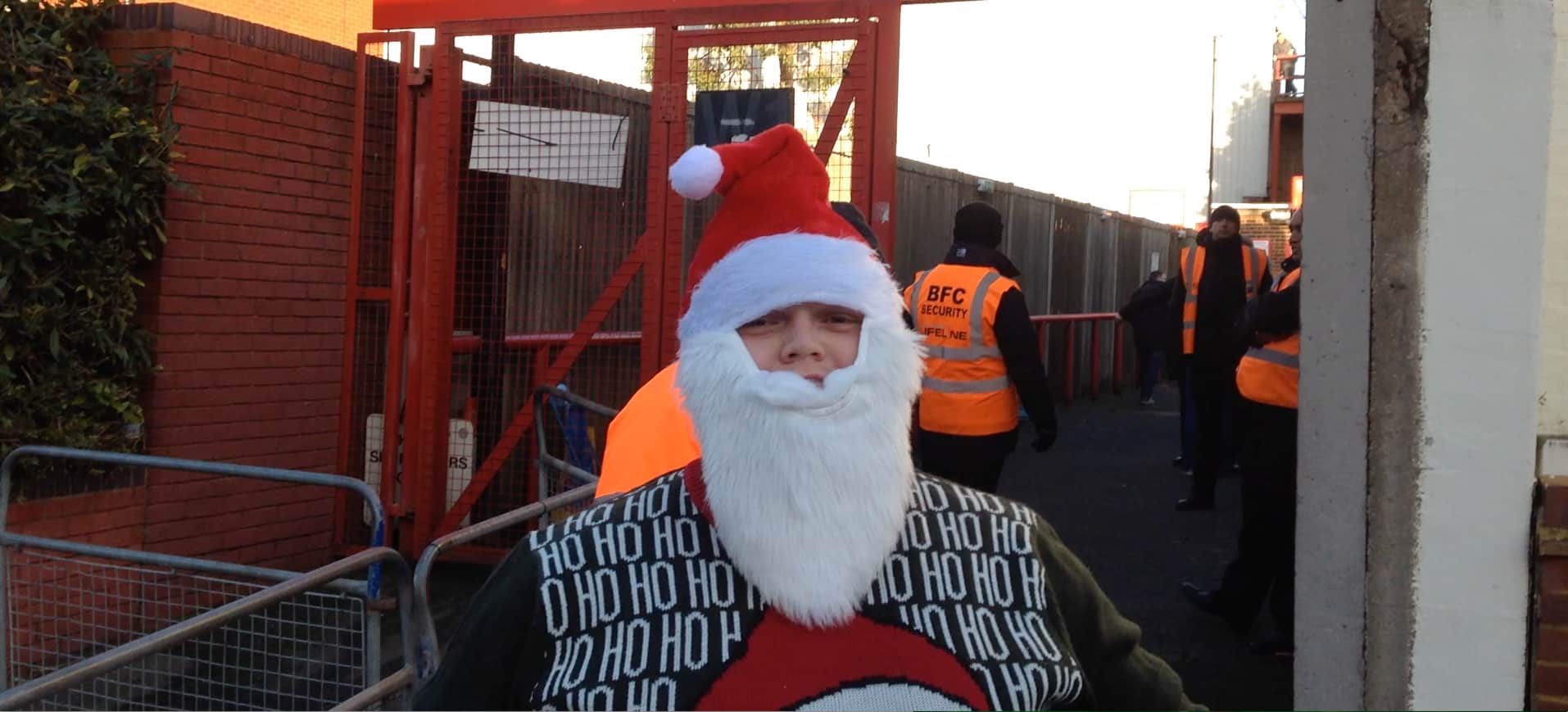 Santa is a Brentford Fan Christmas Hat 