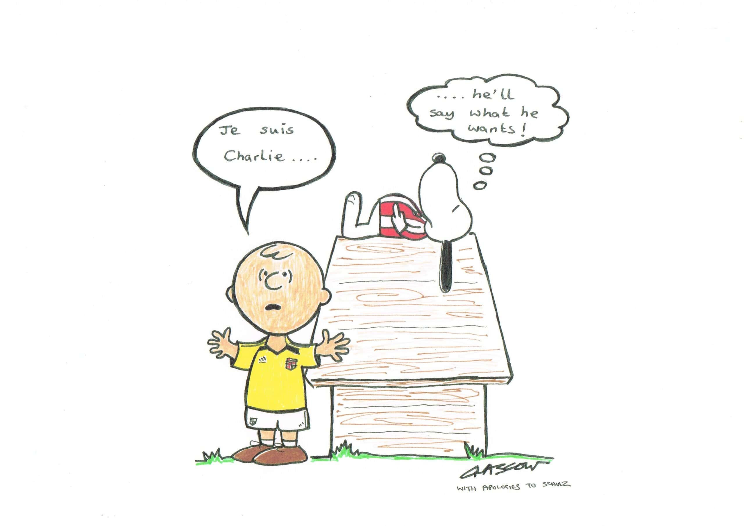 Je Suis Charlie – Beesotted Cartoonist’s Solidarity