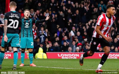 BrentfordFC 3 Swansea 1 – post-match podcast from the pub