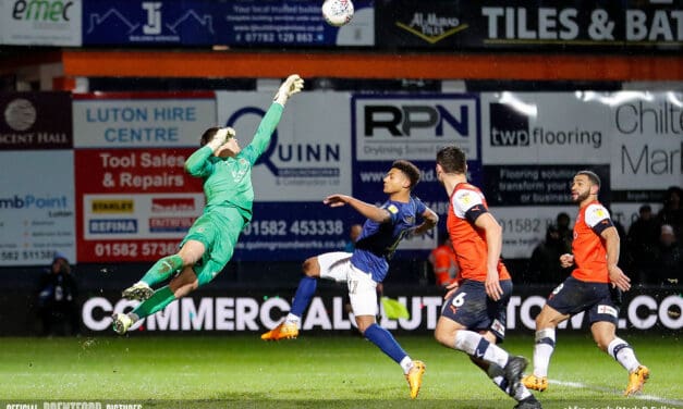 Luton 2 Brentford 1 – post-match podcast in the snow