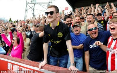 Back in the pub. Back in the stadium. Fans Are Back. Football’s coming home – Brentford v Blackburn Pre-Match Podcast