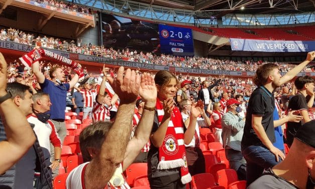 Bees Are Premier League Bound – Post Brentford v Swansea Playoff Final Podcast From Wembley and the Pub