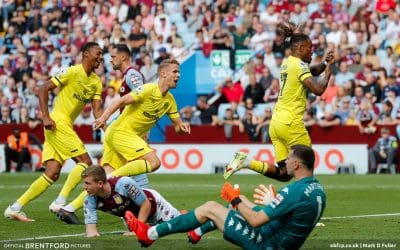 Aston Villa 1 Brentford 1 – post-match podcast from the stands