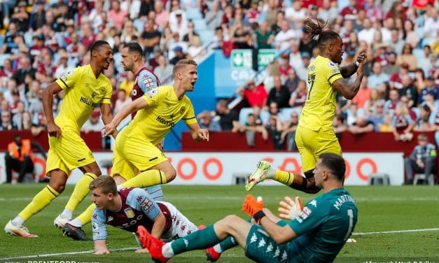 Aston Villa 1 Brentford 1 – post-match podcast from the stands