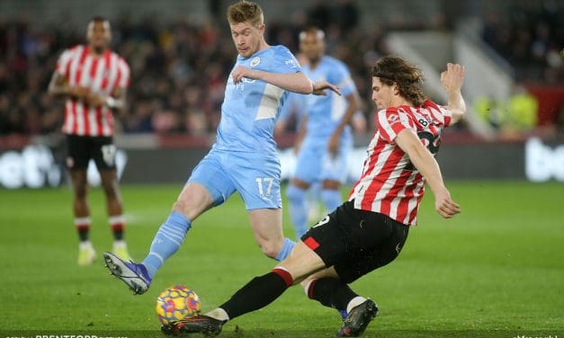 Brentford 0 Man City 1 – post-match podcast from the stands