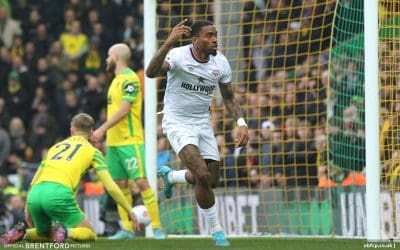 Norwich 1 Brentford 3 – post match podcast from the stands, pub and train