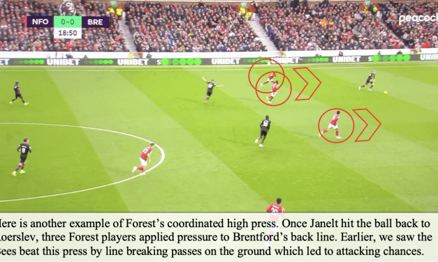 Nottingham Forest 2 Brentford 2 – Bees Breakdown’s Tactical Breakdown