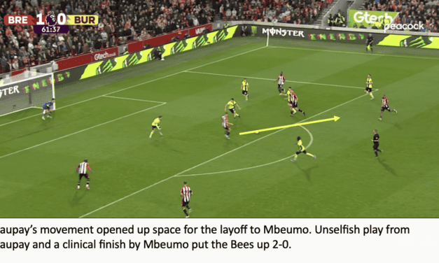 Brentford 3 Burnley 0 – Bees Breakdown’s Tactical Breakdown
