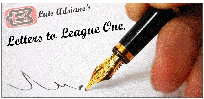 Letters to League One – 28th August 2014