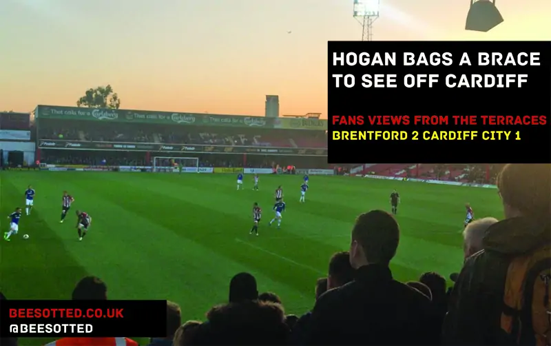 Hogan’s Brace Sees Off The Bluebirds – Brentford 2 Cardiff City 1 (VIDEO)