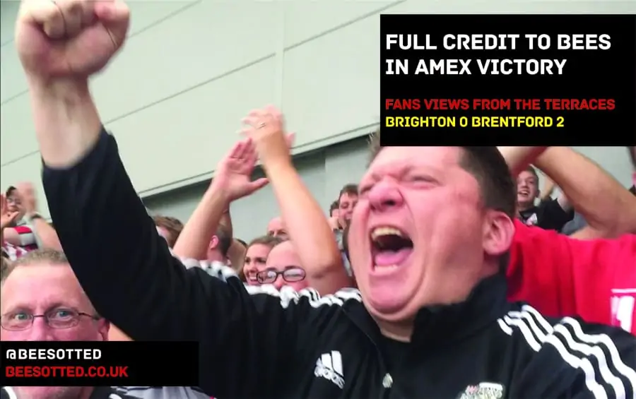 Bees Dampen Brighton Spirits In Spirited Win  – Brighton 0 Brentford 2 (VIDEO)