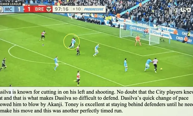 Manchester City 1 Brentford 2 – Bees Breakdown’s Tactical Breakdown