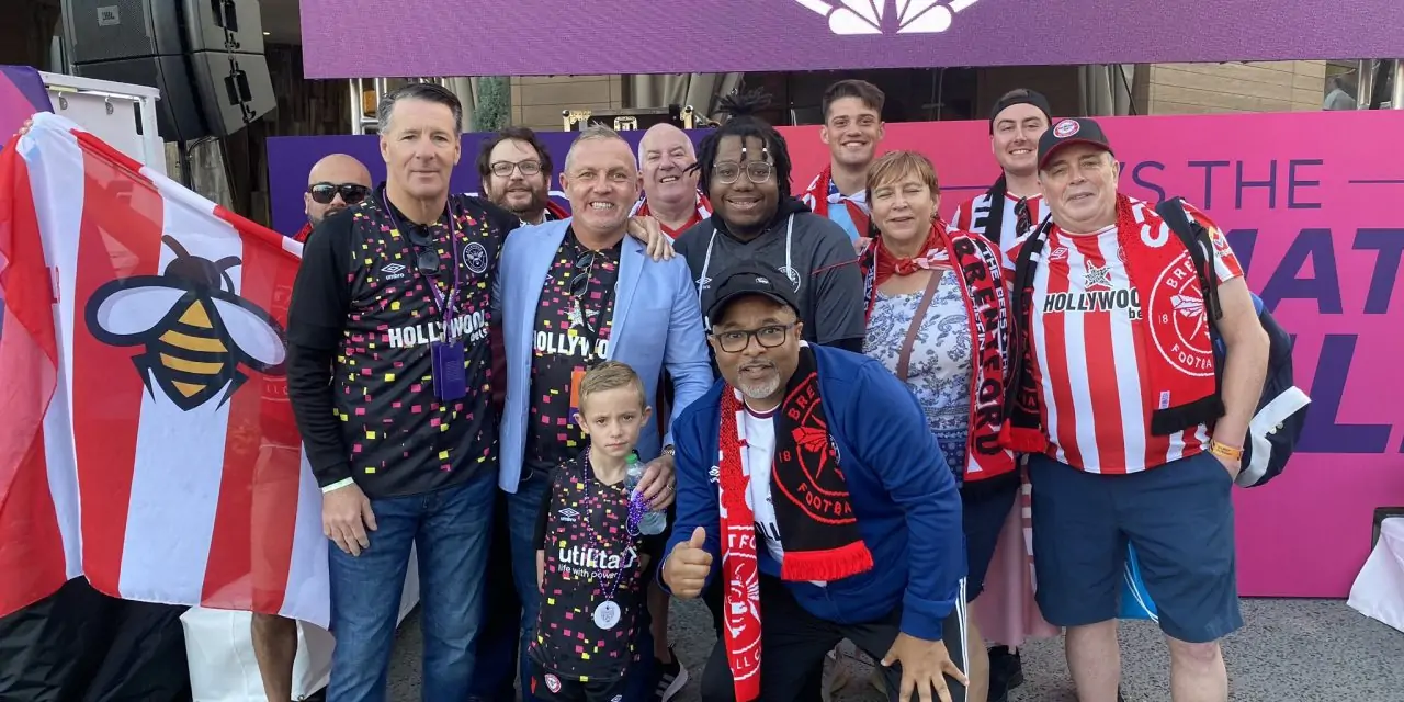 Ex Bees Gary Blissett and Paul Buckle Enjoying Brentford’s American Revolution