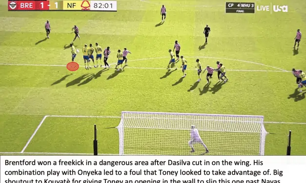 Brentford 2 Forest 1 – Bees Breakdown’s Tactical Breakdown
