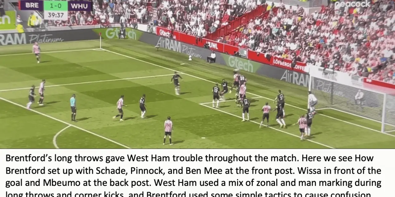 Brentford 2 West Ham 0 – Bees Breakdown’s Tactical Breakdown