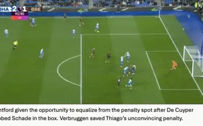 Bees Breakdown’s Tactical Breakdown – Brighton 2 Brentford 1