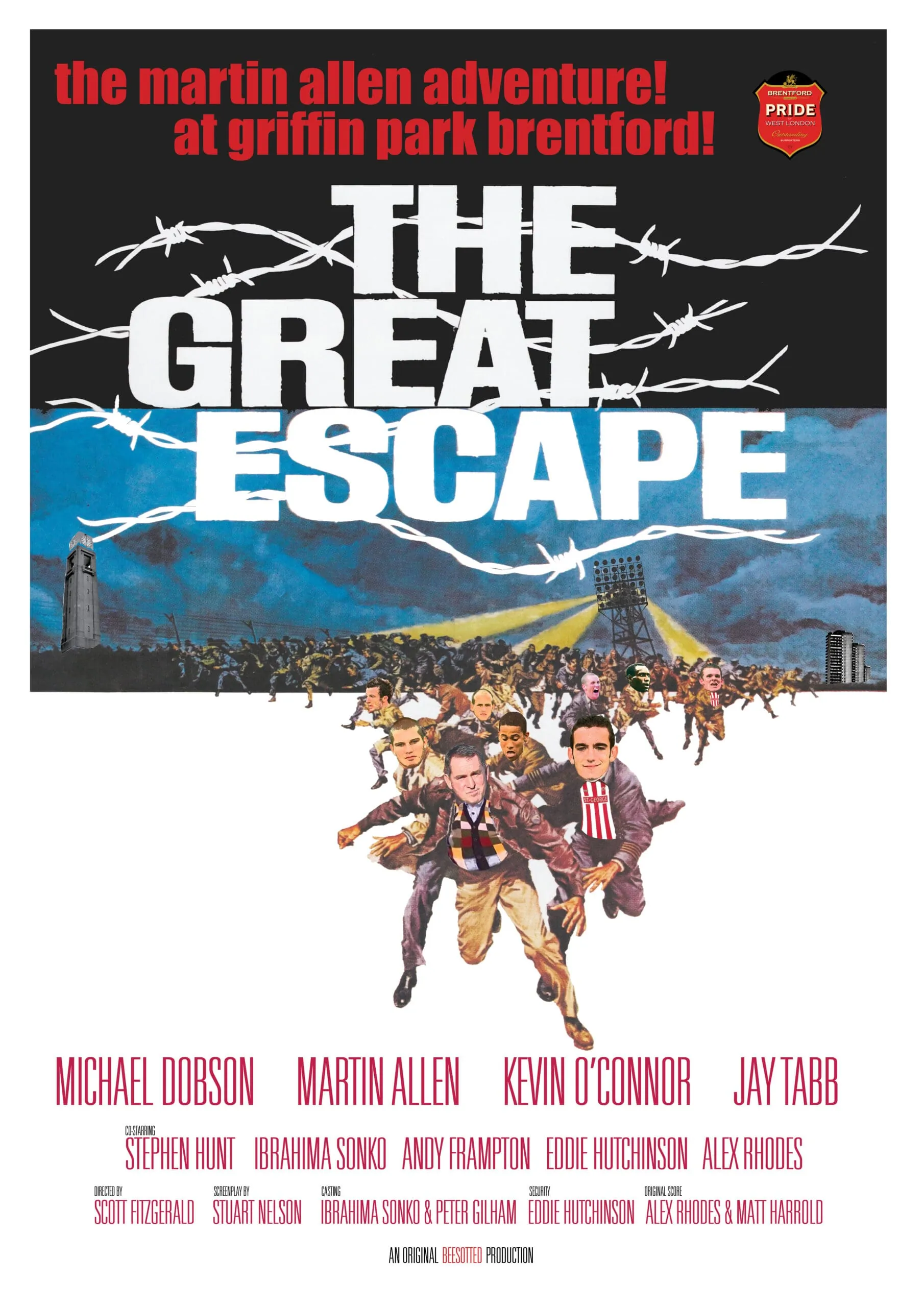 Brentford Great Escape Poster (A2)